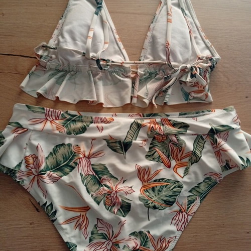 Lapop women's bikini XL like new, multicolor