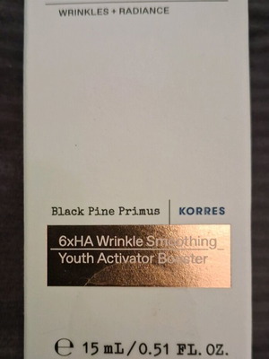 Korres Black Pine Primus Booster Youth Activation Serum Special size 15ml new