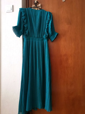 Zara women's dress new, green, size L