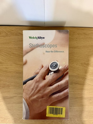 Welch Allyn Harvey DLX Triple Head Stethoscope brand new
