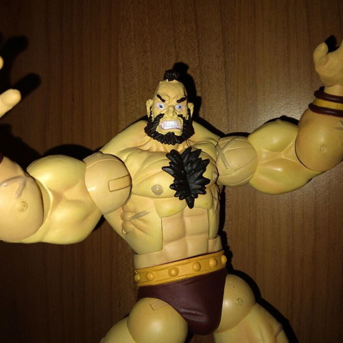 SOTA 2008 Street Fighter Revolution series 1 figure Zangief like new