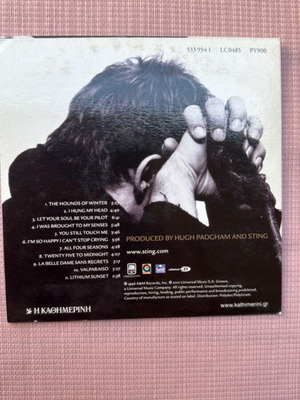 Sting Mercury Falling CD