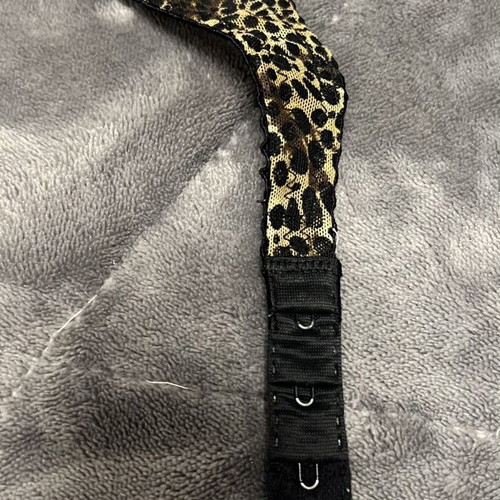 Bra animal print like new, black and brown