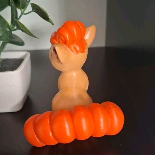 Vulpix Pokemon 3D figure like new, 7cm height