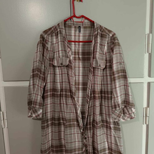 Soyaconcept long printed shirt used, size M