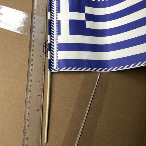 Parade flags new, pack of 20, paper with cross