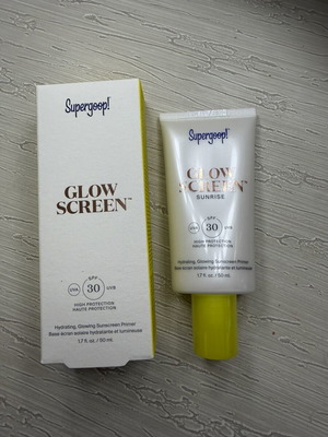 Supergoop! Glowscreen SPF30 Sunrise sunscreen new, 50ml