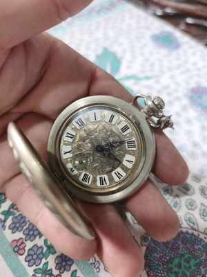 Molnija pocket watch like new, men's