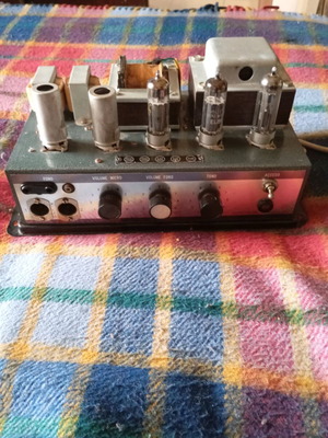 Vintage tube amplifier G.3215-A Geloso Milano used
