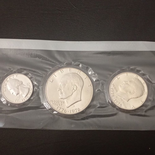 United States 1776-1976 Silver Commemorative Coins, sealed