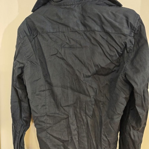 Jake's men's shirt used, dark blue/black 41/42