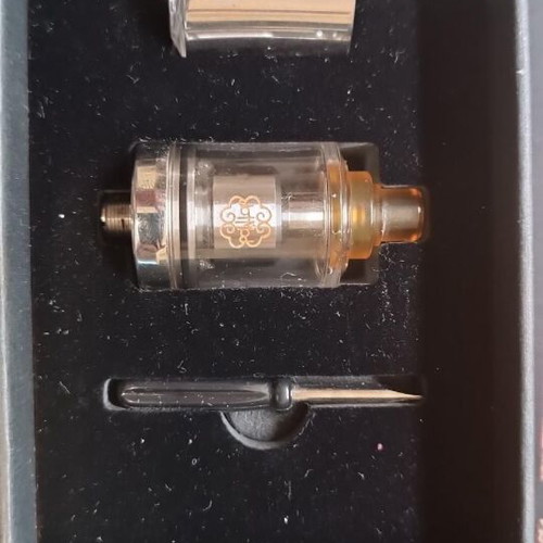 Dotmod dotMTL RTA Stainless Steel like new with box and certificate