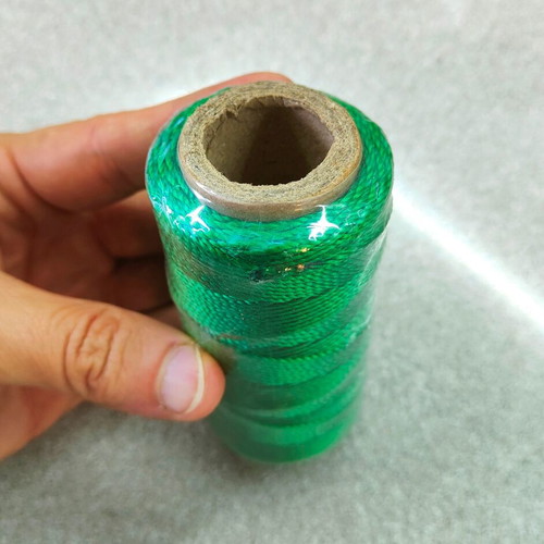 Green nylon twine 55g (~60m) new for kite and bindings