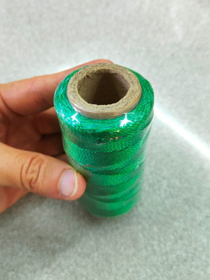 Green nylon twine 55g (~60m) new for kite and bindings
