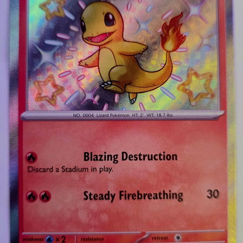 Charmander PAF 109 card near mint condition