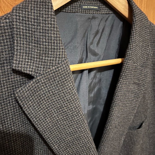 Massimo Dutti men's jacket No54 brown Italian fabric like new