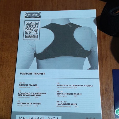 Back posture belt new with its box