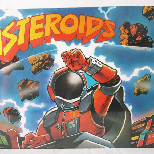 Asteroids Space vintage 1990 board game new, Educa Spain
