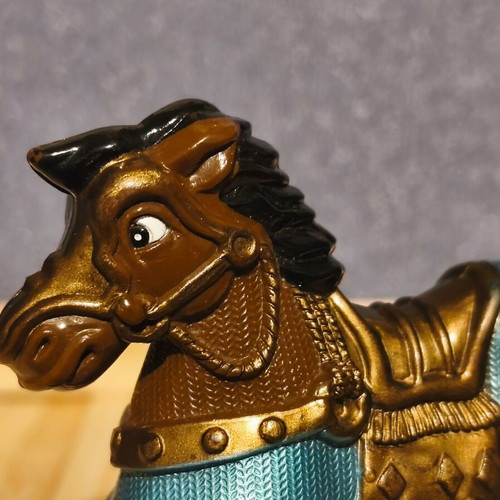 Vintage medieval horse figure like new