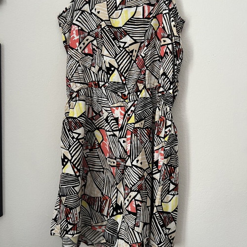 Playsuit H&M like new, colorful geometric print, size S