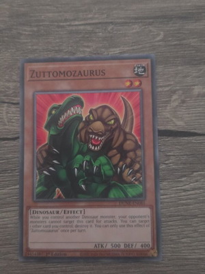 Zuttomozaurus Yu-Gi-Oh! card