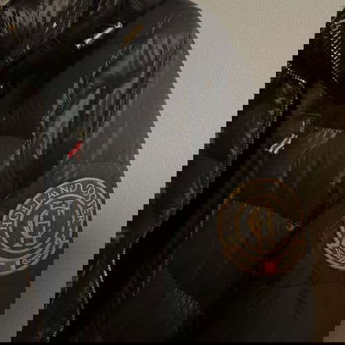 Μπουφάν Holland Cooper μεταχειρισμένο, μέγεθος XS, μαύρο με αποσπώμενη κουκούλα