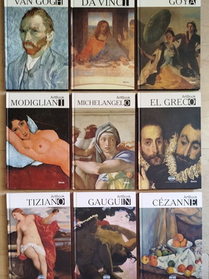 Great Painters Artbook Collection Volumes 1-9 like new