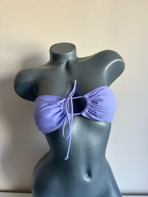 Purple bikini top size M new