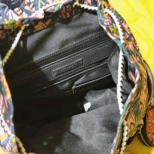 Zara backpack like new, colorful with many pockets