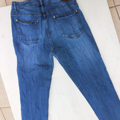 Jeans used, size EU46, blue skinny/straight fit