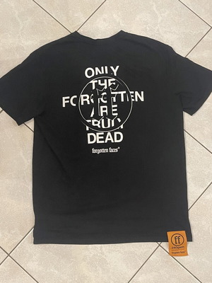 Forgotten Faces short sleeve T-shirt, black, XL