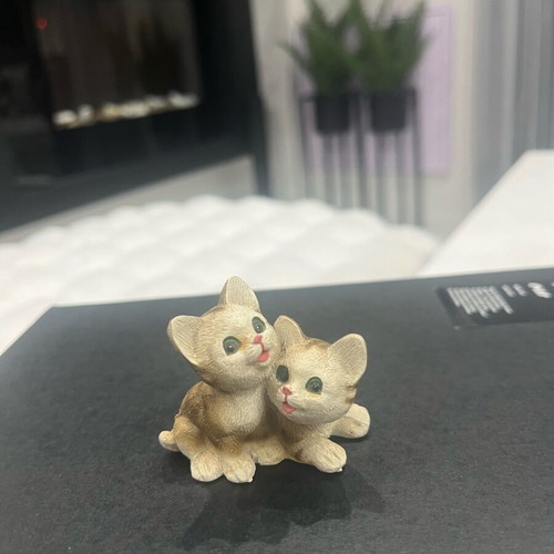 Miniature of two kittens handmade like new