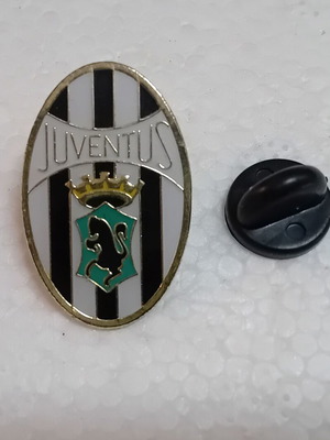 Juventus collectible pin new for Italian football championship