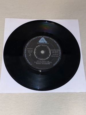 Copacabana Barry Manilow 45 RPM rare vinyl record