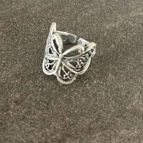 Ethnasia adjustable butterfly ring