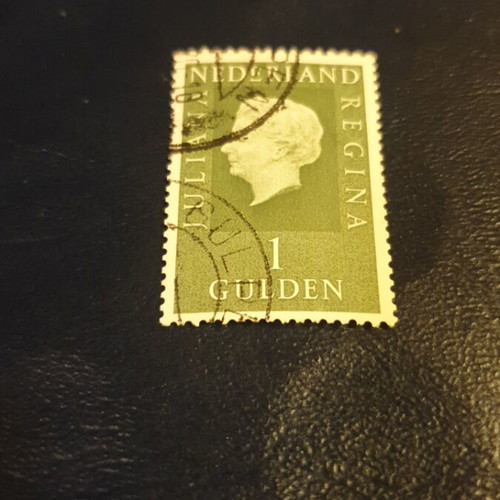1969 1Gulden stamp used, Holland, SG#1078