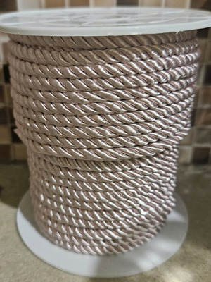 Three-Strand Pink Cord 0.5cm x 20m new