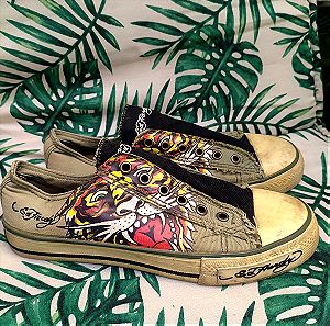 Ed hardy converse σταρακια