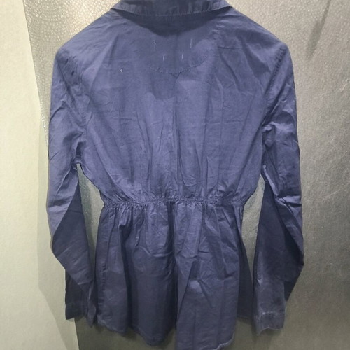 Clockhouse dark blue shirt with cinched waist like new