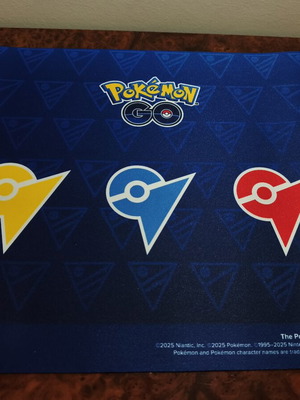 Pokémon GO League Cup Mousepad Promo new official licensed