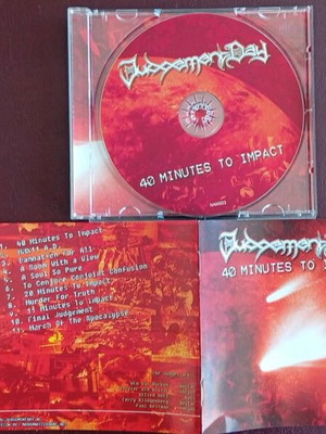 Judgement Day CD 40 Minutes To Impact used, metal