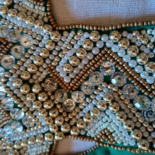 Fullah Sugah top green like new, sizes M and L