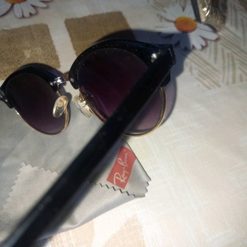 Sunglasses with purple lens like new, UV 400