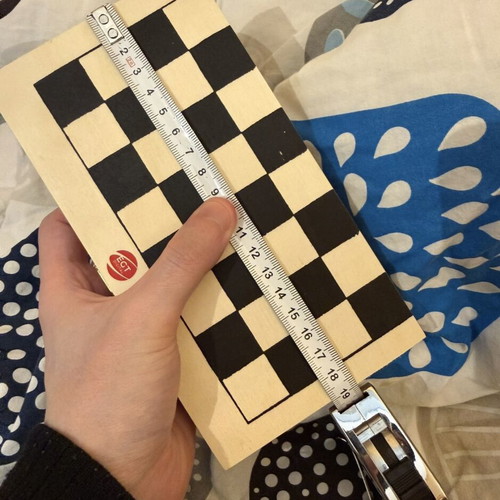 Wooden 3-in-1 Chess, Backgammon & Checkers Set Travel Size new