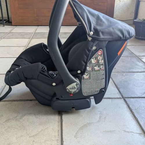 Cam 3 in 1 baby stroller used, blue, made in Italy