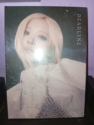 Blackpink Deadline CD Silver version Rose new