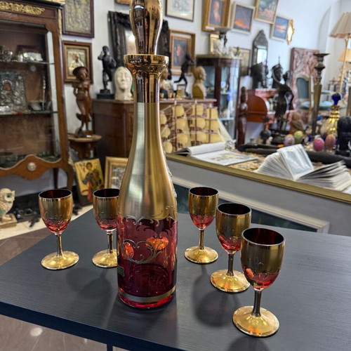 Bohemia Crystal Set 8102 like new