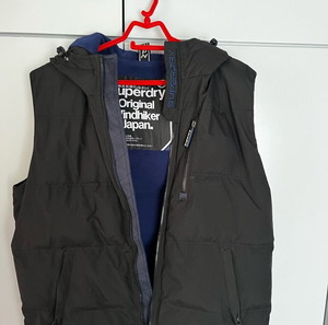 Μπουφάν αμάνικο ανδρικό X-Large superdry