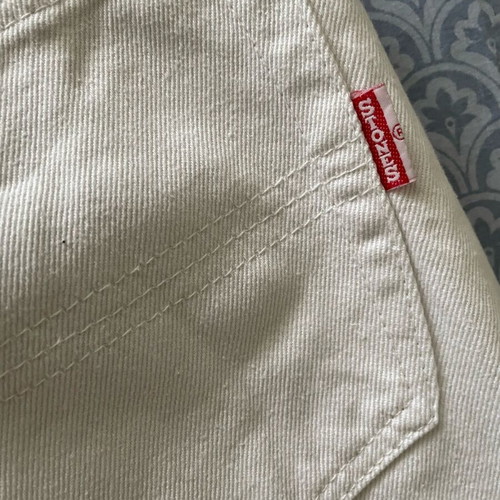 Vintage World Stones jeans like new, white, size L