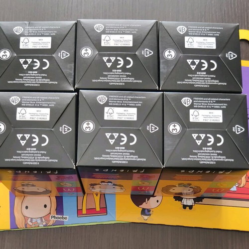 Friends McDonald's full set of collectible figures new, sealed